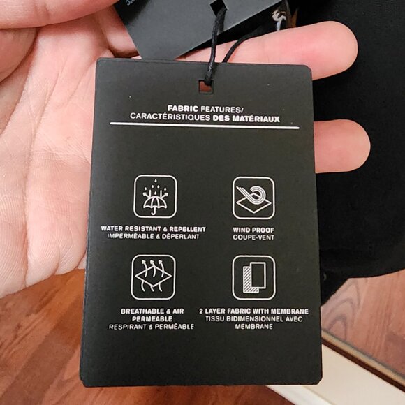 MACKAGE DIXON 2-in-1 Nordic Tech down bomber with blue fox fur- BRAND NEW!!!! - Picture 12 of 16